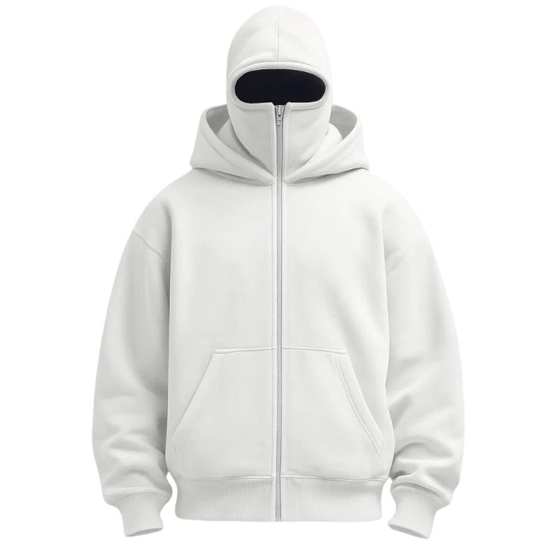 Lavisa - Unisex Full Zip Balaclava Hoodie