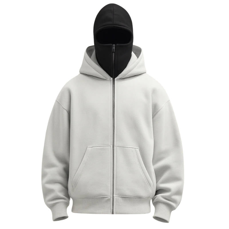 Lavisa - Unisex Full Zip Balaclava Hoodie