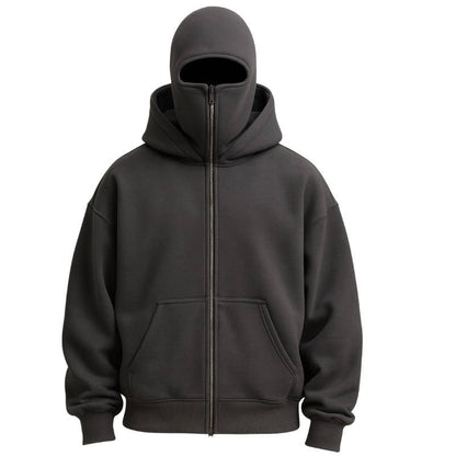 Lavisa - Unisex Full Zip Balaclava Hoodie
