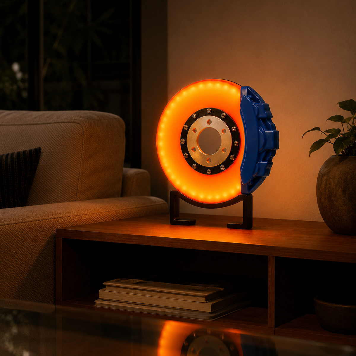 Lavisa - Motorsport Brake Disc LED Desk Lamp