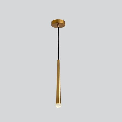 Lavisa - Slim Crystal Cylinder Pendant Light