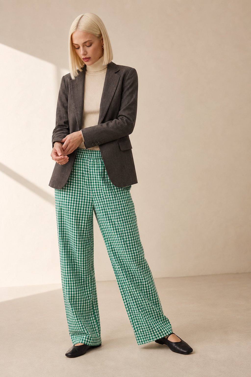 Lavisa - Evangeline Checked Lounge Pants