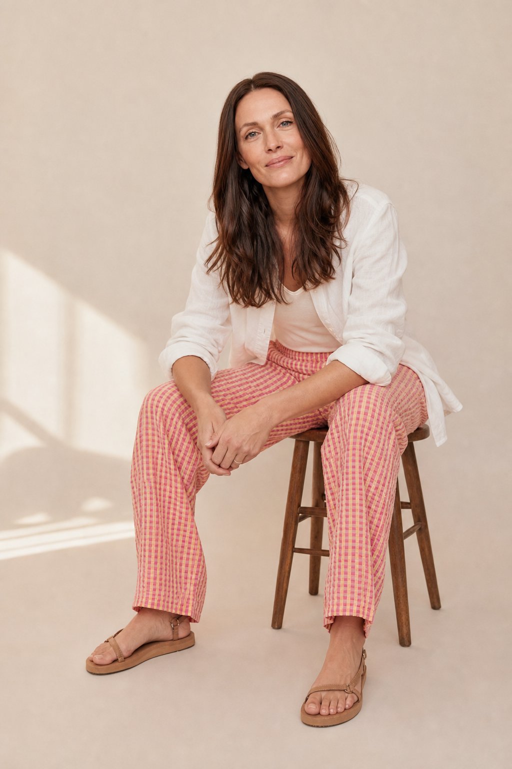 Lavisa - Evangeline Checked Lounge Pants