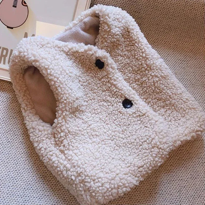 Lavisa - Kids Lamb Wool Winter Vest Outerwear