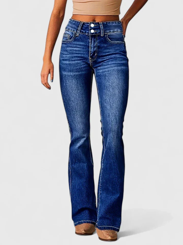 Lavisa - Elegant Slim Fit Stretch Pants