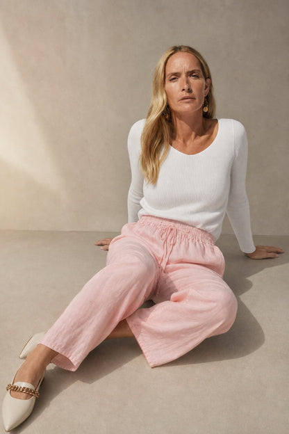 Lavisa - Fleurine Lightweight Linen Pants