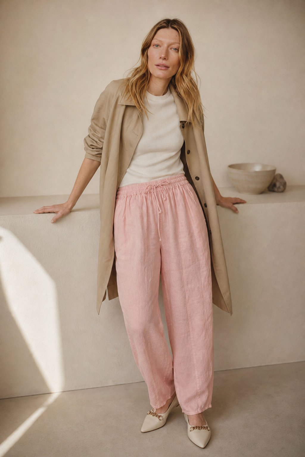 Lavisa - Fleurine Lightweight Linen Pants