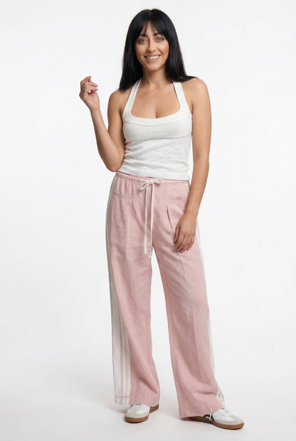 Lavisa - Side Striped High Waisted Active Joggers