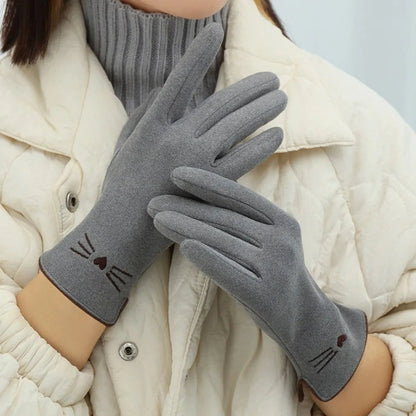 Lavisa - Cat Touchscreen Winter Gloves
