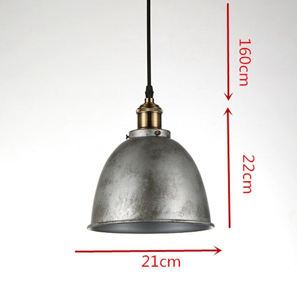 Lavisa - Rustic Metal Dome Pendant Light for Kitchen Island
