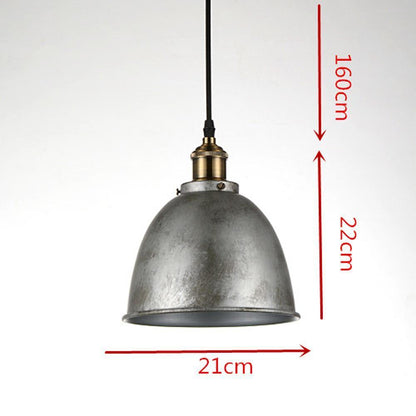 Lavisa - Rustic Metal Dome Pendant Light for Kitchen Island