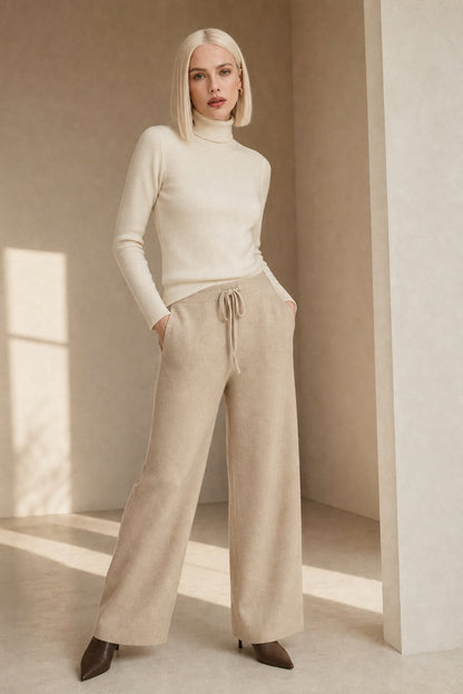 Lavisa - Womens Cashmere Wool Blend Sweatpants