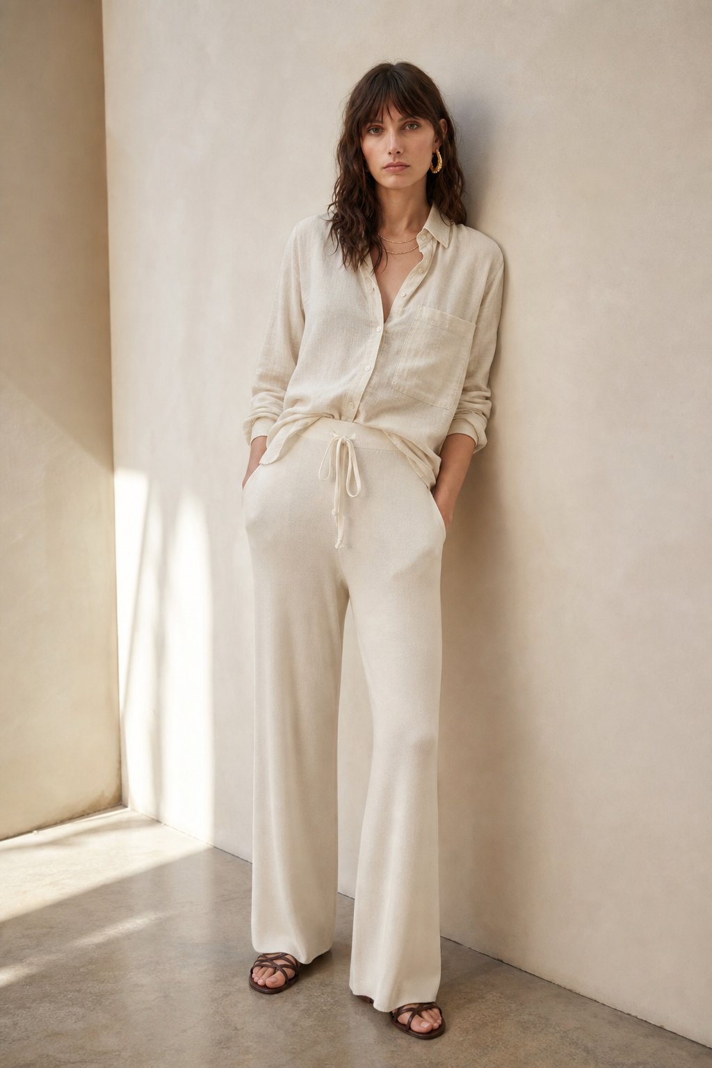 Lavisa - Womens Cashmere Wool Blend Sweatpants