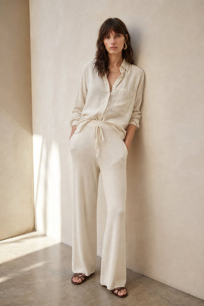 Lavisa - Womens Cashmere Wool Blend Sweatpants