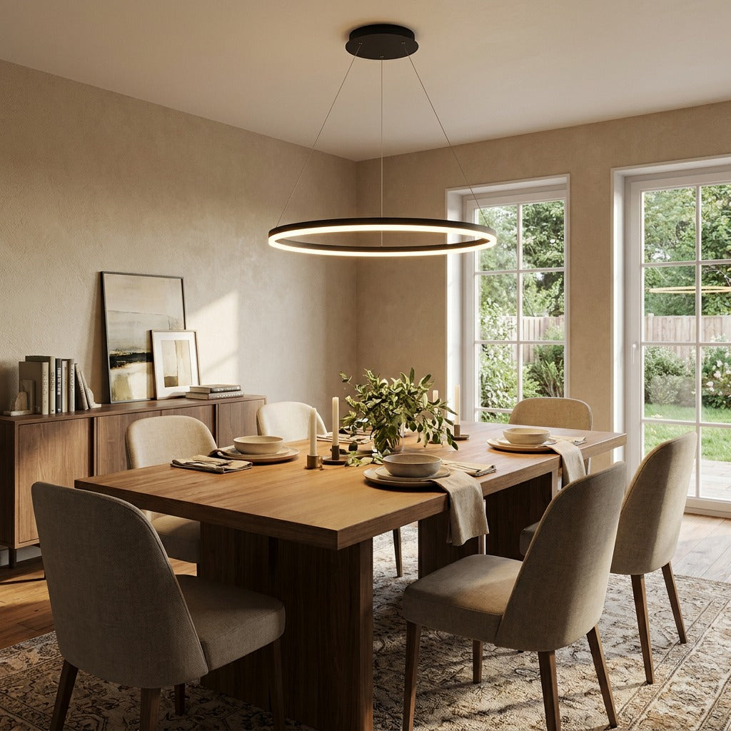 Lavisa - Circle Acrylic Single Pendant Light