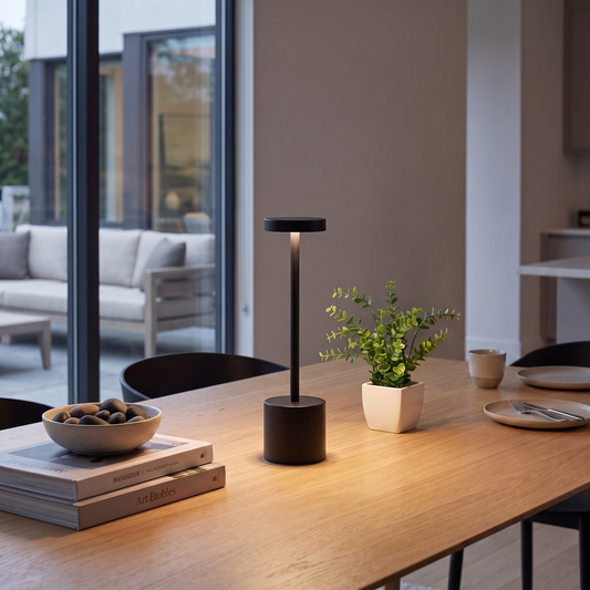 Lavisa - Cordless LED Table Lamp with Touch Dimming and Rechargeable Battery