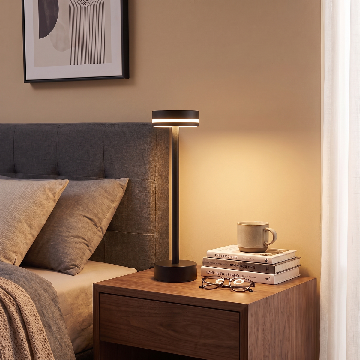Lavisa - Modern Aluminum Rod Atmosphere Lamp