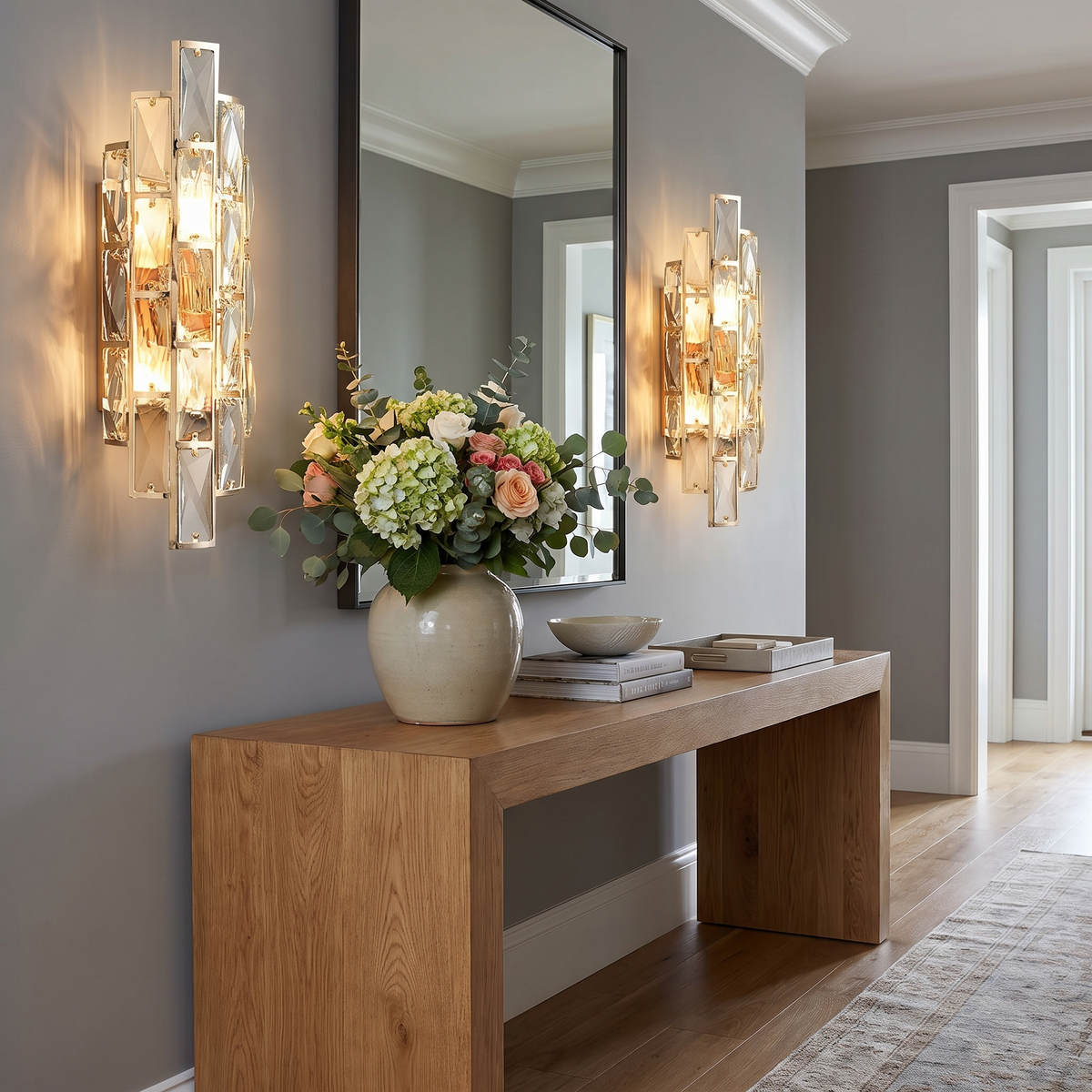 Lavisa - Lumiere Crystal Dimming Wall Sconce
