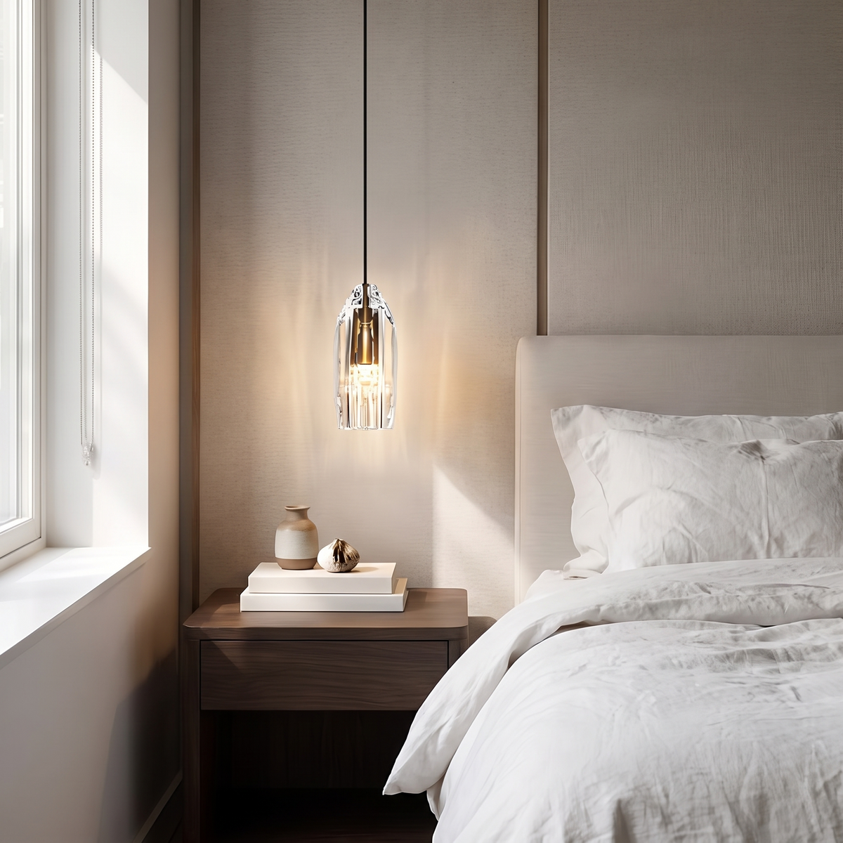 Lavisa - Crystal Geometric Mini Pendant Light