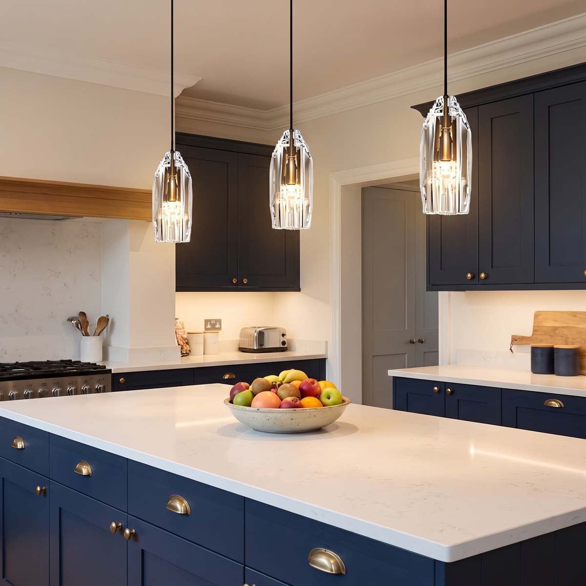 Lavisa - Crystal Geometric Mini Pendant Light