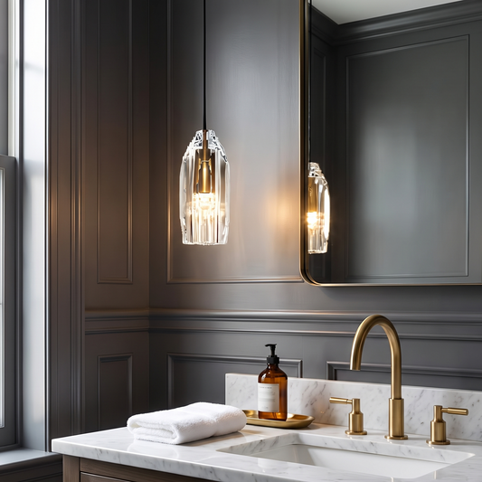 Lavisa - Crystal Geometric Mini Pendant Light