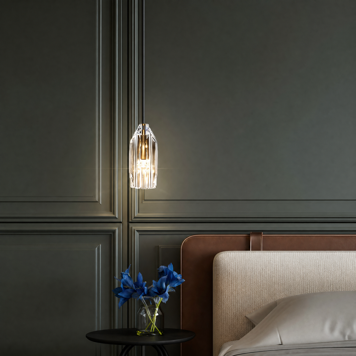 Lavisa - Crystal Geometric Mini Pendant Light