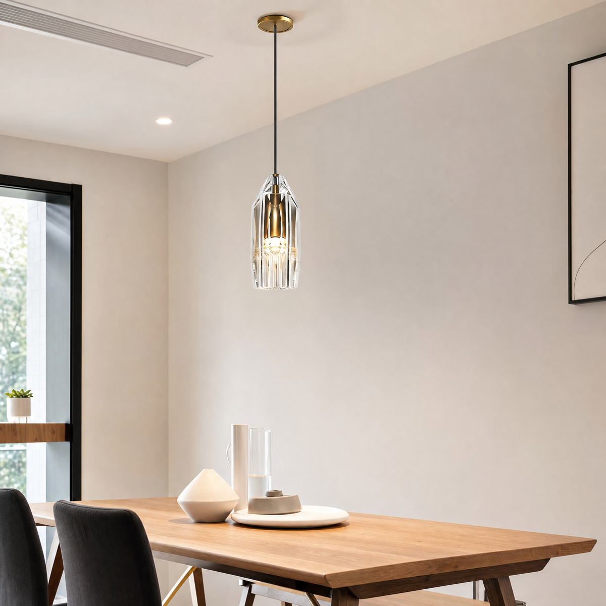 Lavisa - Crystal Geometric Mini Pendant Light