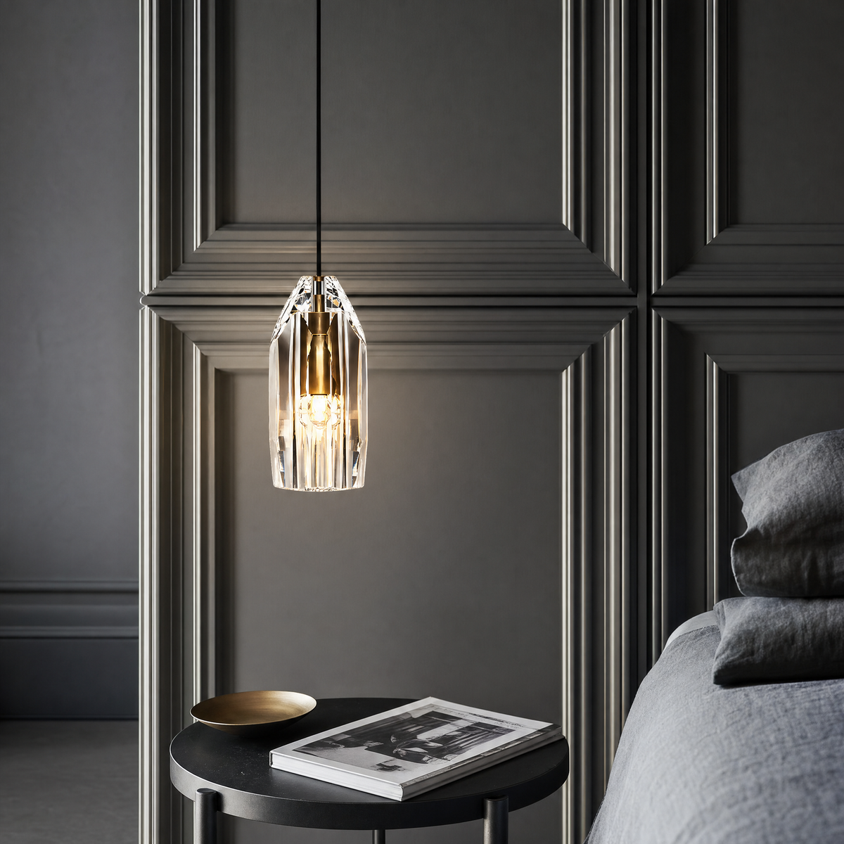 Lavisa - Crystal Geometric Mini Pendant Light