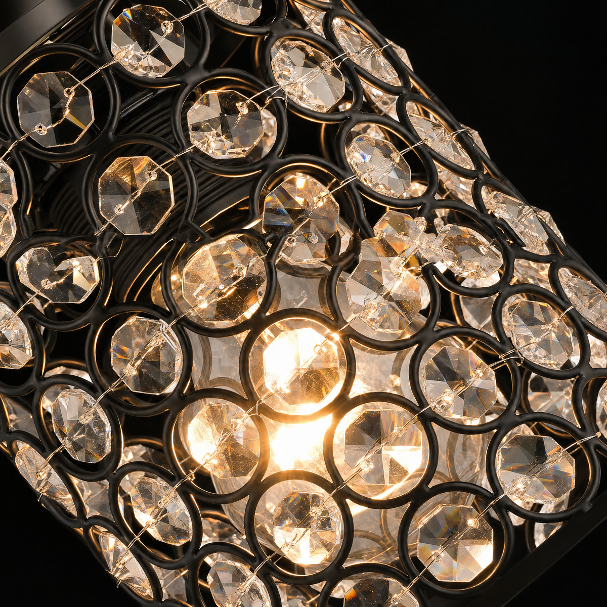 Lavisa - Crystal Cylinder Pendant Light Set for Modern Decor