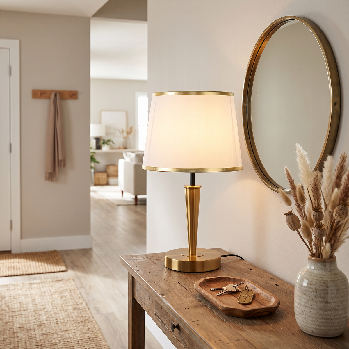 Lavisa - Nordic Brass Table Lamp