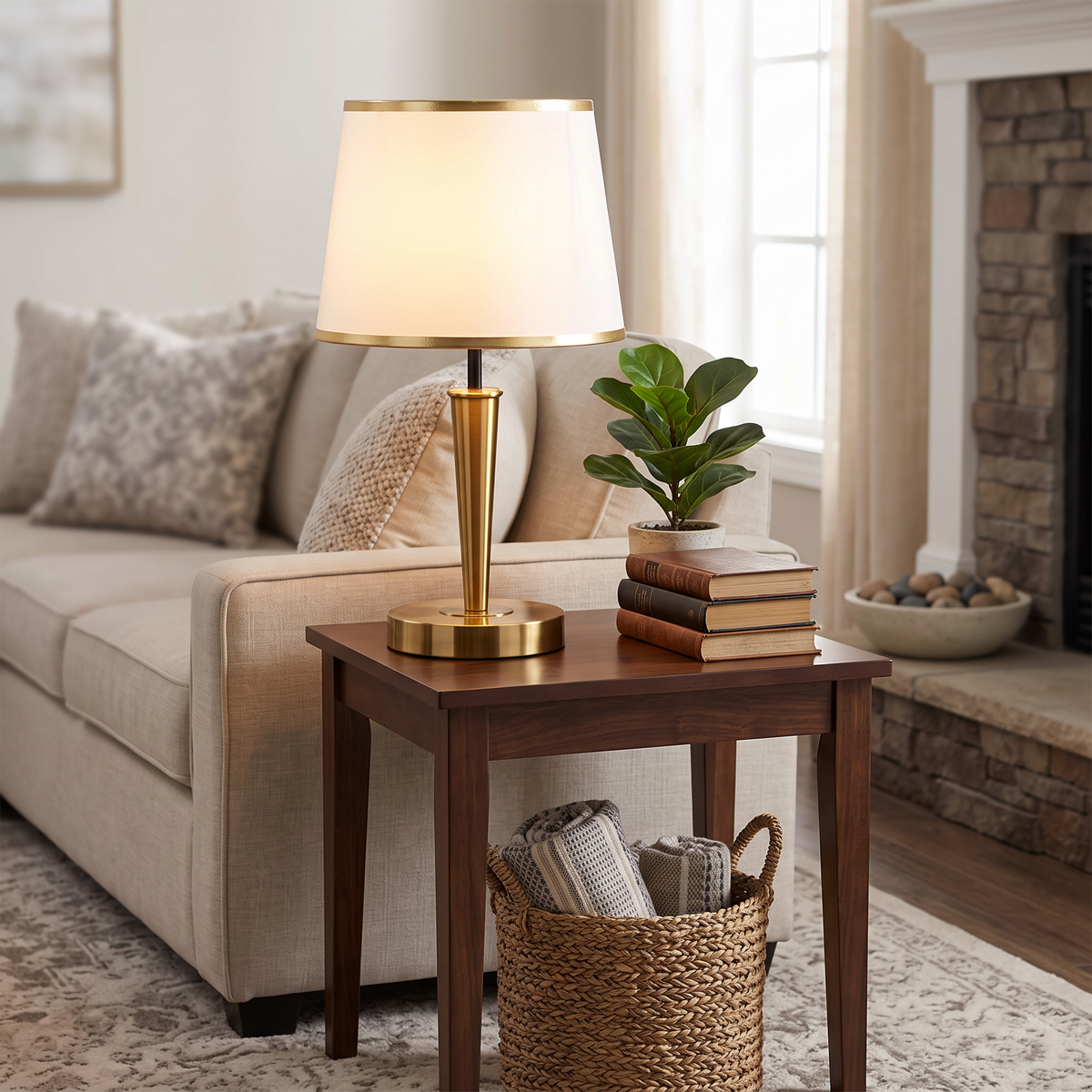 Lavisa - Nordic Brass Table Lamp