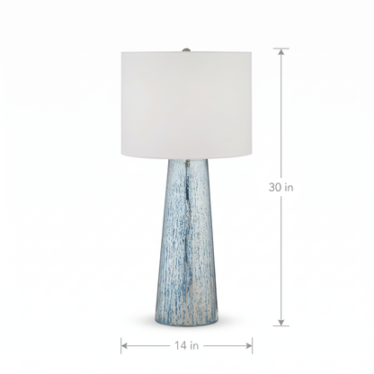 Lavisa - Coastal Mercury Glass Table Lamp