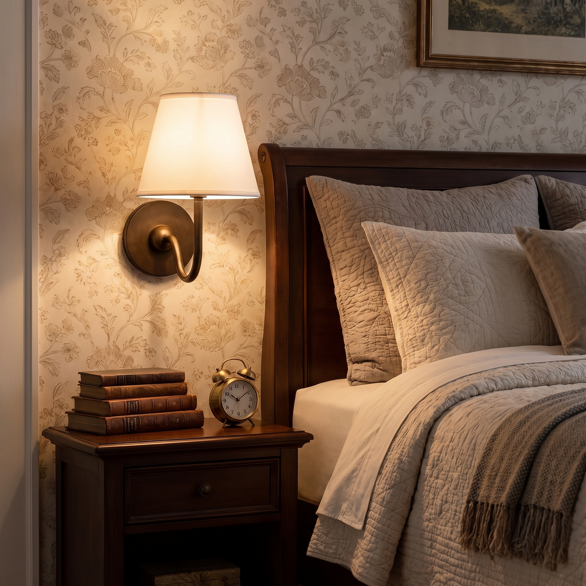 Lavisa - Fabric Drum Wall Sconce