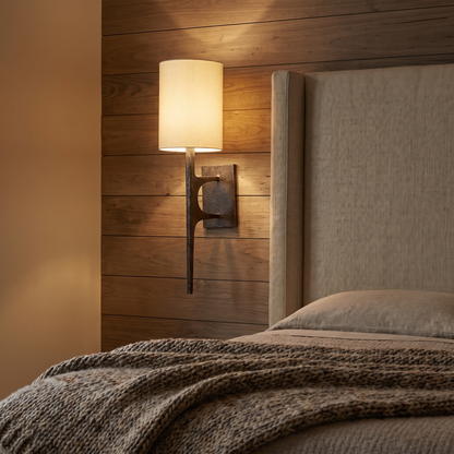 Lavisa - Hammered Metal Wall Light