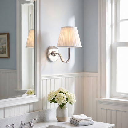 Lavisa - Fabric Drum Wall Sconce