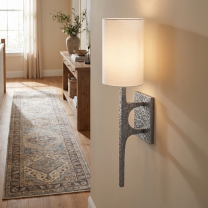 Lavisa - Hammered Metal Wall Light