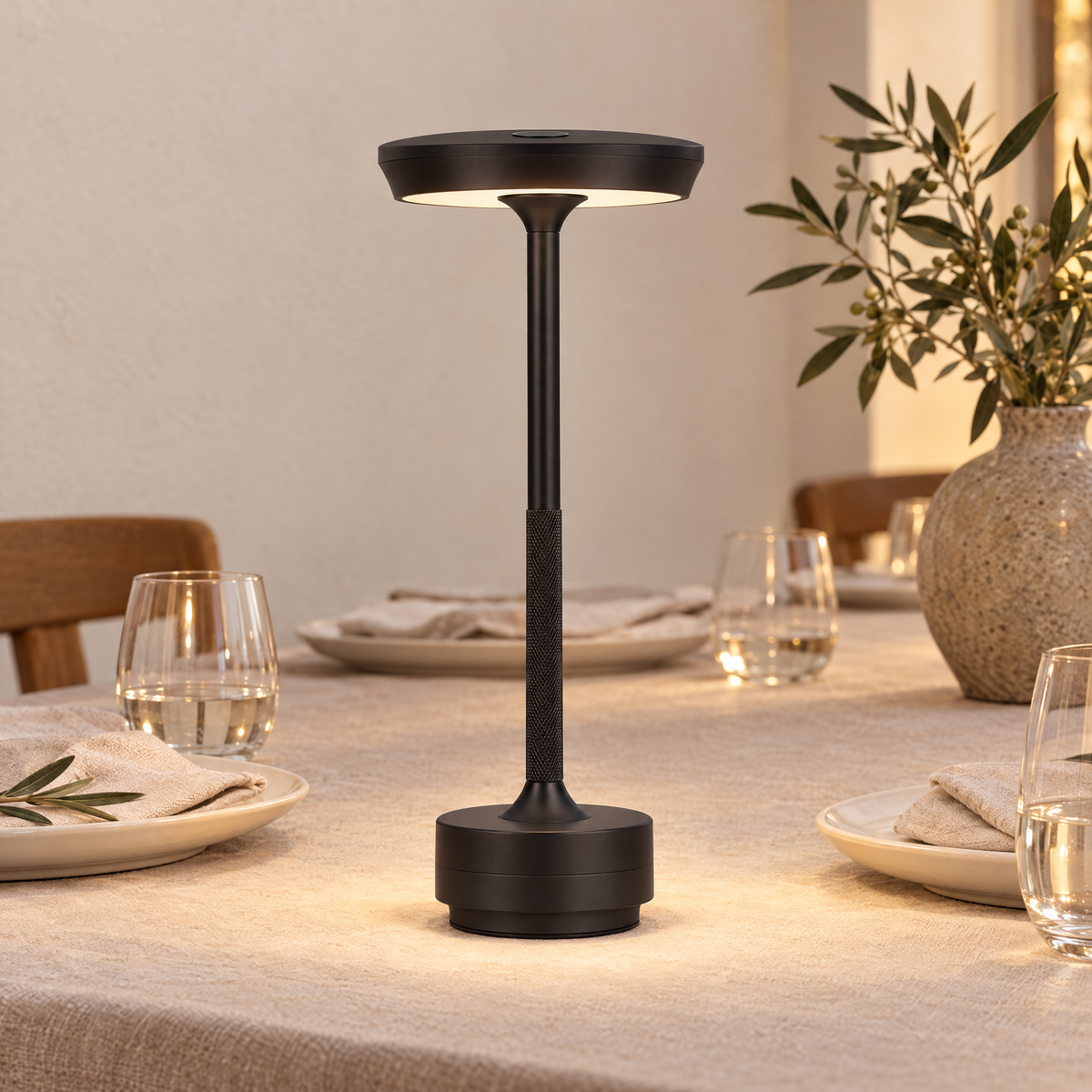 Lavisa - Cordless Touch Dimming Table Lamp