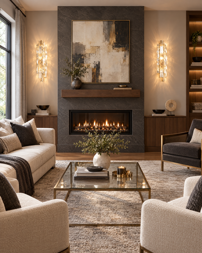 Lavisa - Lumiere Crystal Dimming Wall Sconce
