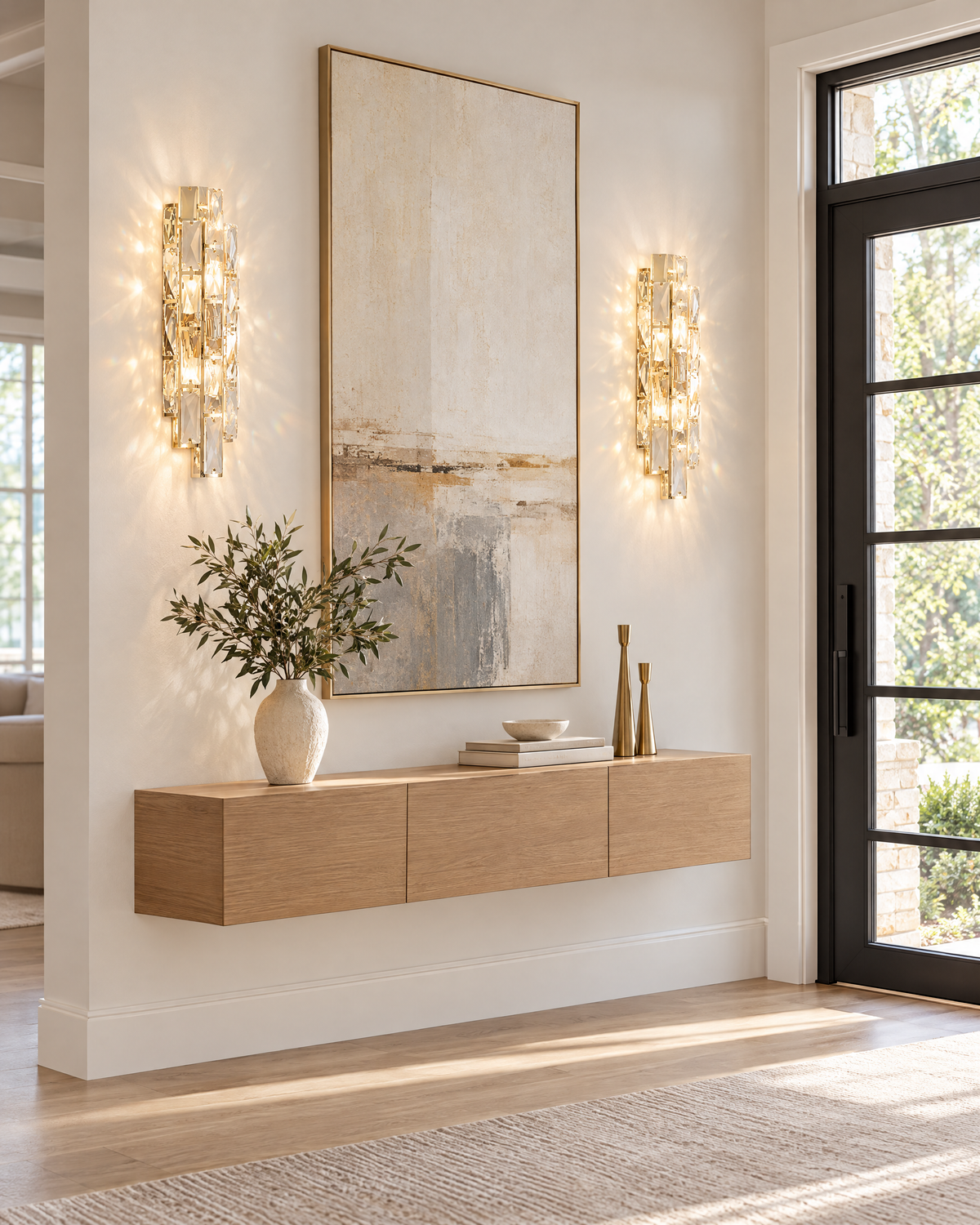 Lavisa - Lumiere Crystal Dimming Wall Sconce