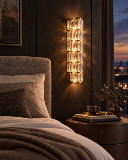 Lavisa - Lumiere Crystal Dimming Wall Sconce