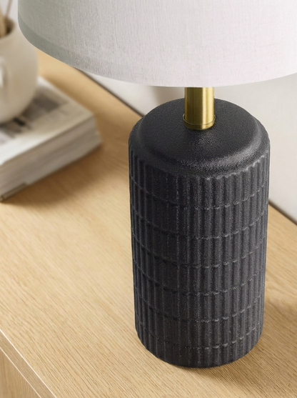 Lavisa - Black and Gold Ceramic Table Lamp