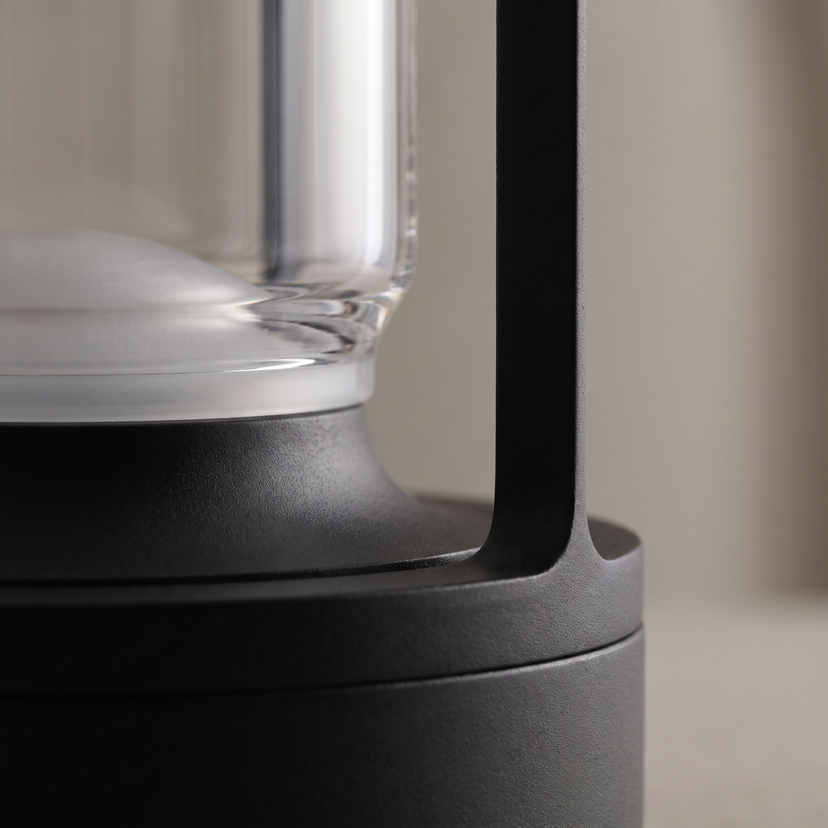 Lavisa - Cordless Crystal Table Lantern with Rechargeable USB Power