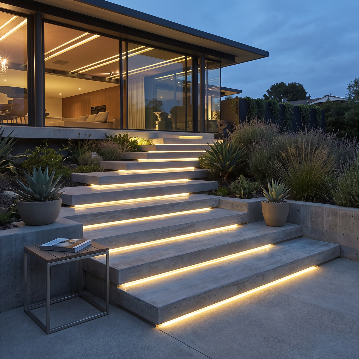 Lavisa - Waterproof Cuttable Silicone LED Strip Light for Outdoor Steps