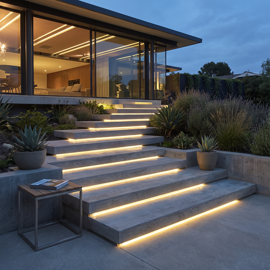 Lavisa - Waterproof Cuttable Silicone LED Strip Light for Outdoor Steps