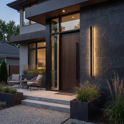 Lavisa - Ultra-Thin Linear LED Outdoor Wall Sconce