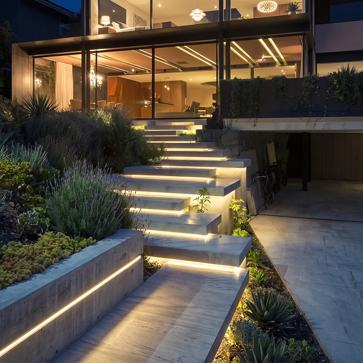 Lavisa - Waterproof Cuttable Silicone LED Strip Light for Outdoor Steps