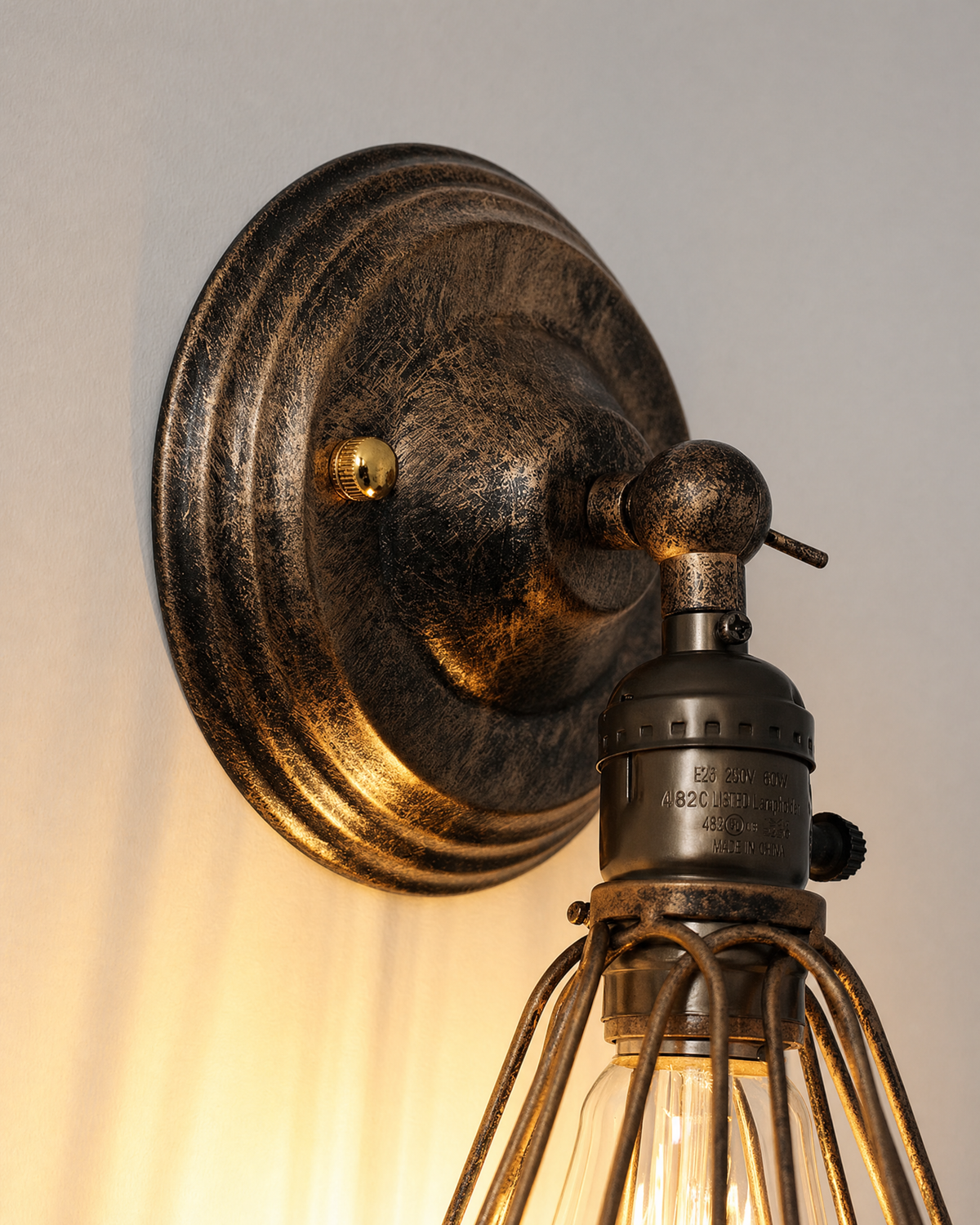Lavisa - Adjustable Iron Wall Lamp