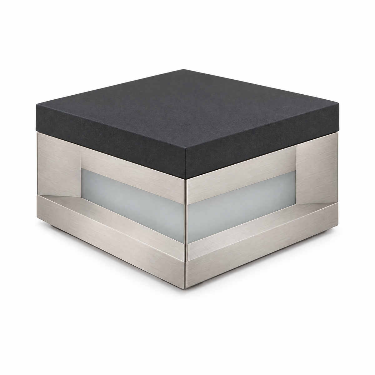 Lavisa - Square Solar Deck Light Stainless Steel IP65 Lamp