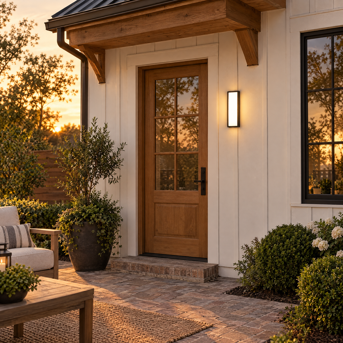 Lavisa - Motion Sensor Outdoor Wall Light IP65 LED Sconce