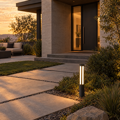 Lavisa - Modern LED Bollard Light for Outdoor Pathways